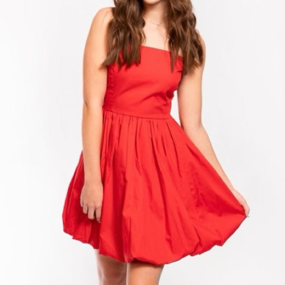 Abercrombie & Fitch Red Mini Dress